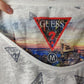 Guess White Tshirt Short Sleeve Women Size Medium