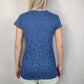 Colin's Blue T-shirt Short Sleeve Women Size Medium
