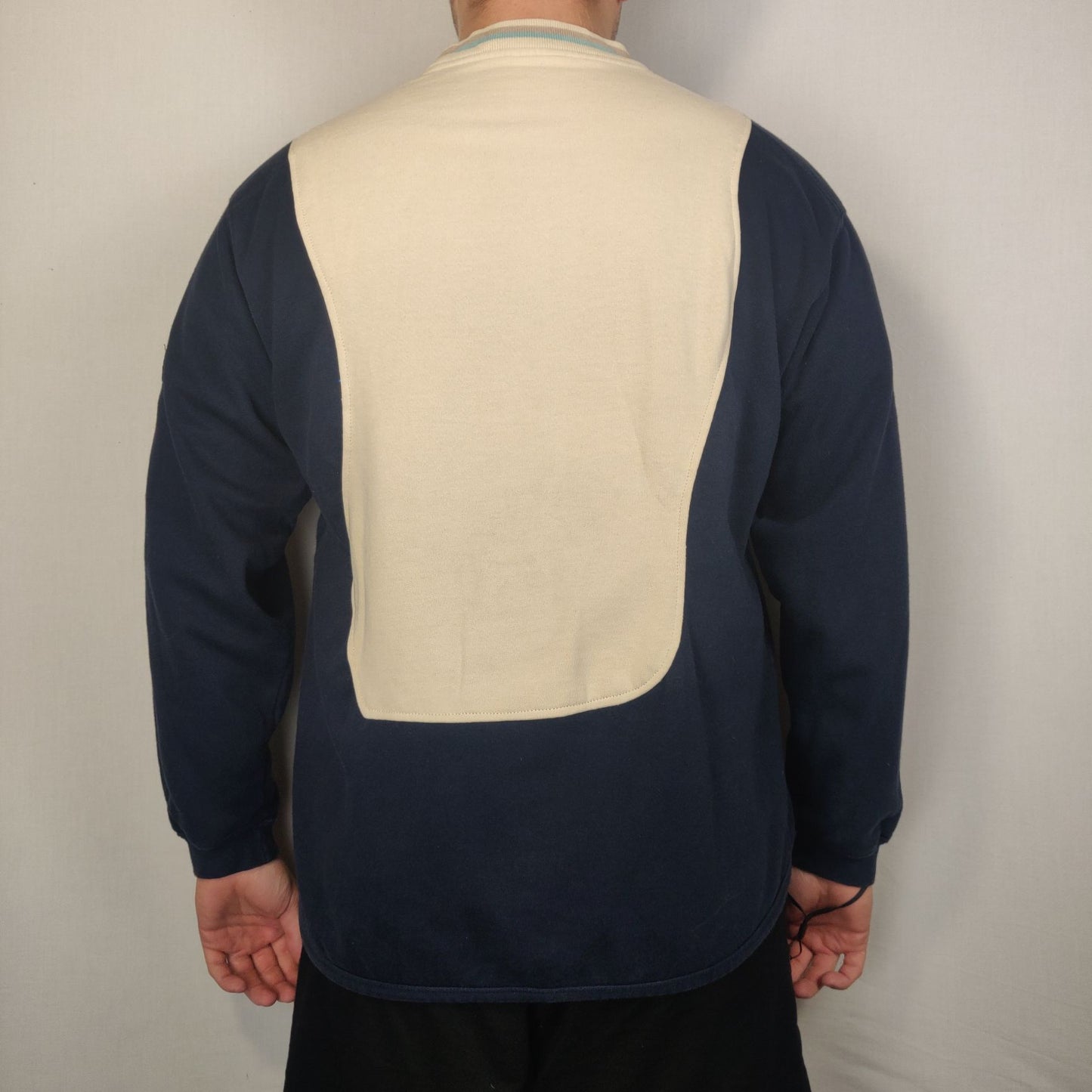 Reebok Navy Extreme Sports Sweatshirt Pullover Men Size Small