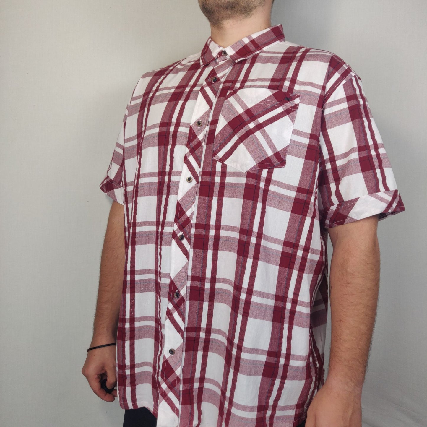 Regatta Great Outdoors White Red Shirt Men Size 2XL