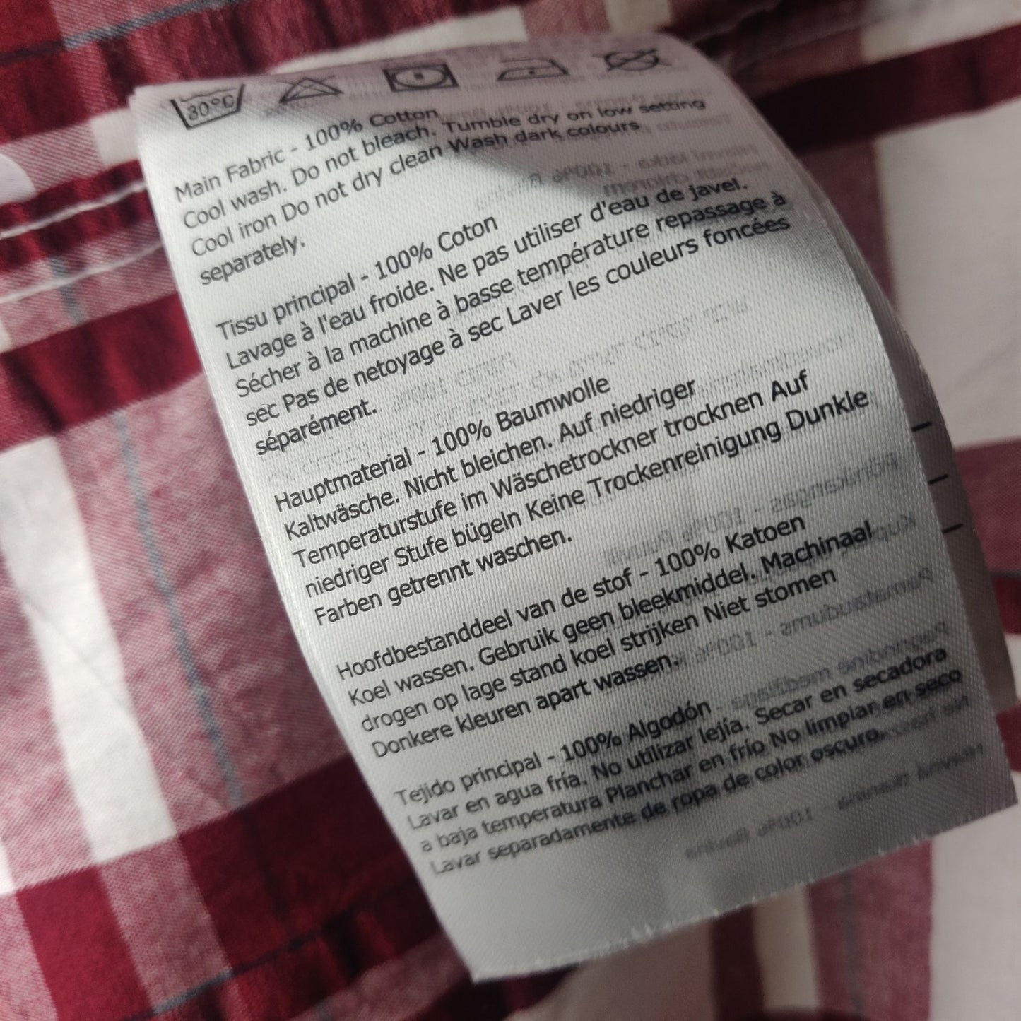 Regatta Great Outdoors White Red Shirt Men Size 2XL