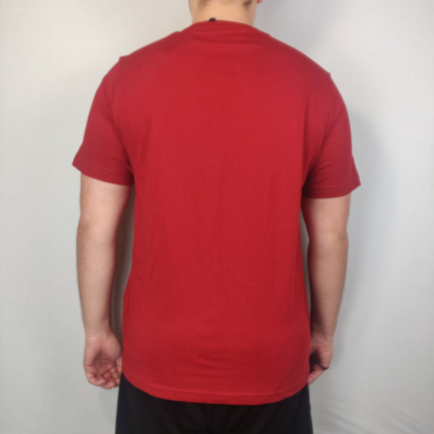 Puma Box QT Red T-shirt Short Sleeve Men Size Large