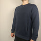 Blackout Navy Sweatshirt Long Sleeve Men Size Large