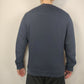 Blackout Navy Sweatshirt Long Sleeve Men Size Large