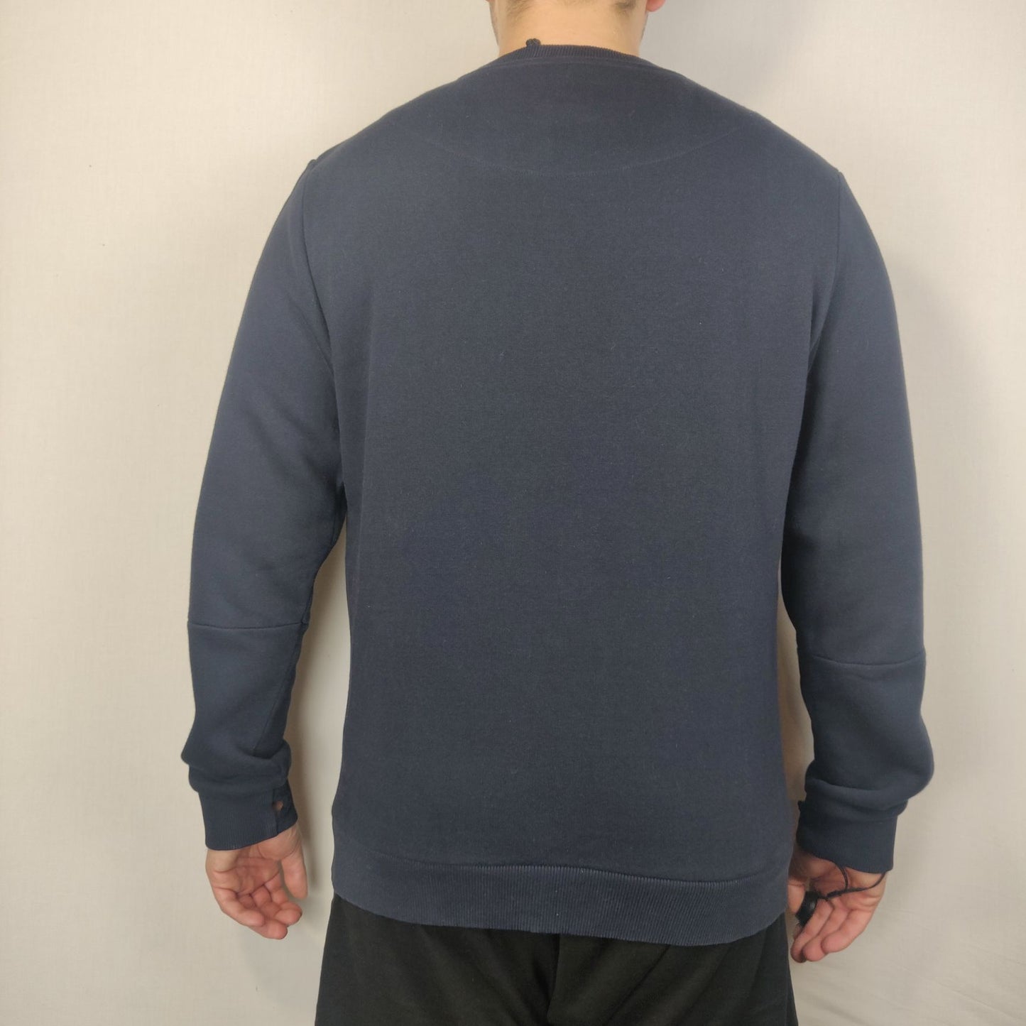Blackout Navy Sweatshirt Long Sleeve Men Size Large