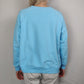 River Island Petite Blue Sweatshirt "Love Yourself" Women Size Medium
