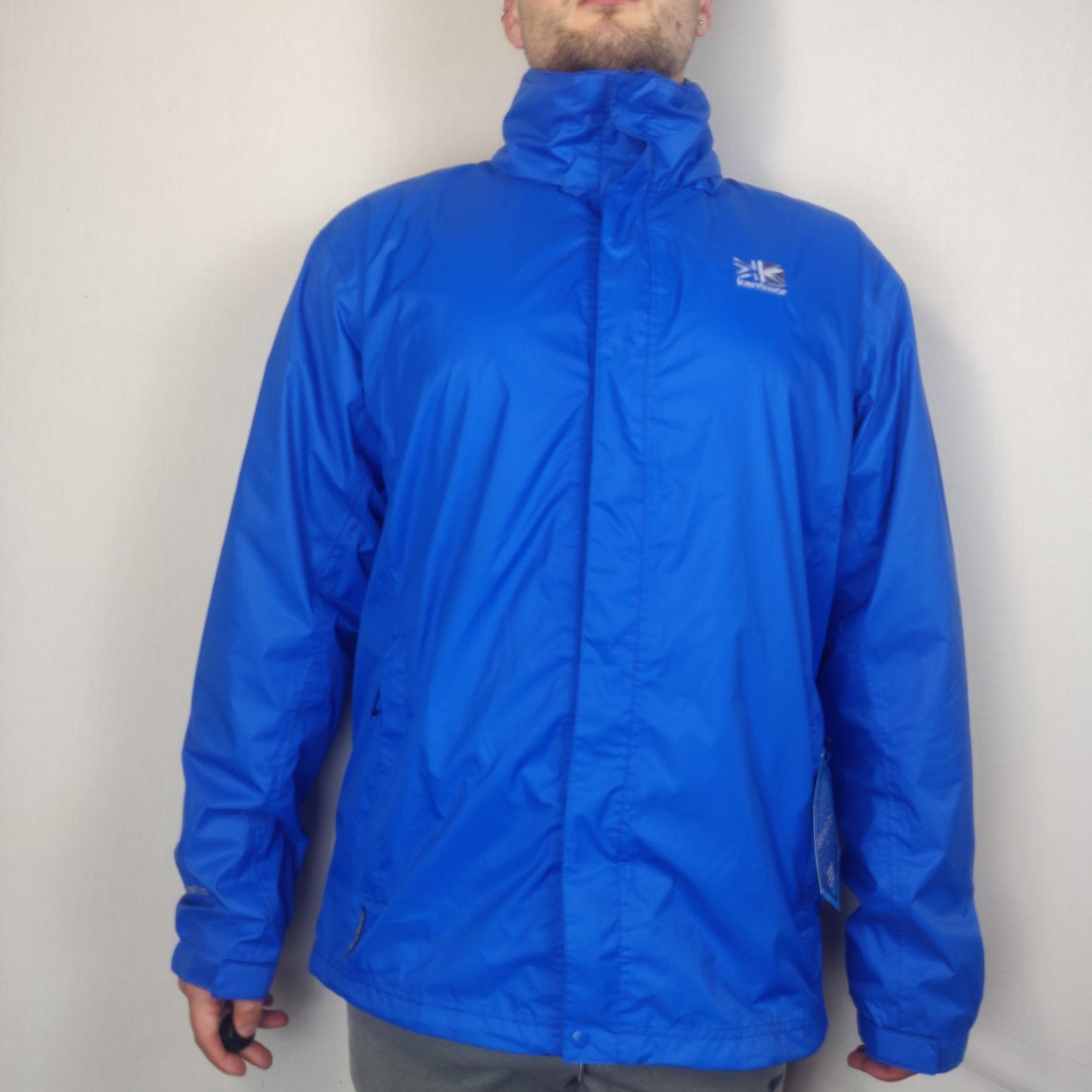 Karrimor Blue Outdoor Waterproof Jacket Men Size Large