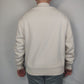 Collusion White High Neck Sweatshirt Pullover Long Sleeve Men Size XS