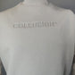 Collusion White High Neck Sweatshirt Pullover Long Sleeve Men Size XS