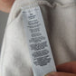 Collusion White High Neck Sweatshirt Pullover Long Sleeve Men Size XS