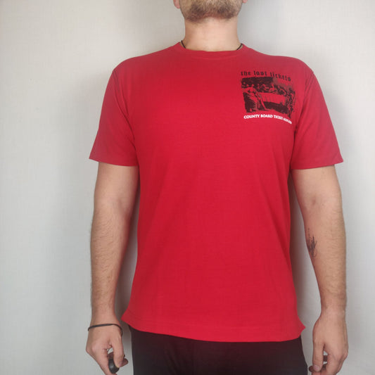 Square Ball Red T-shirt "The Last Tickets" Men Size XL