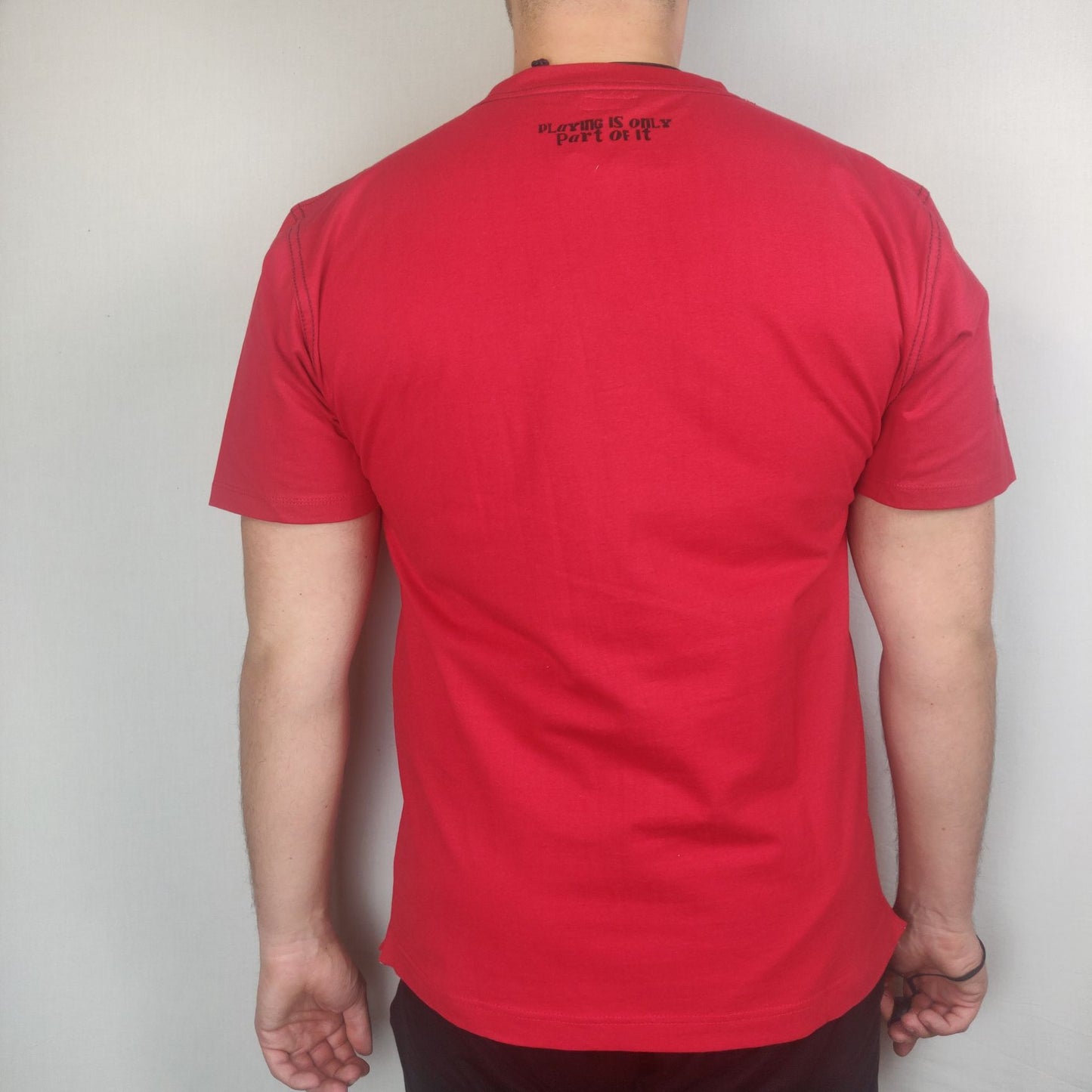 Square Ball Red T-shirt "The Last Tickets" Men Size XL