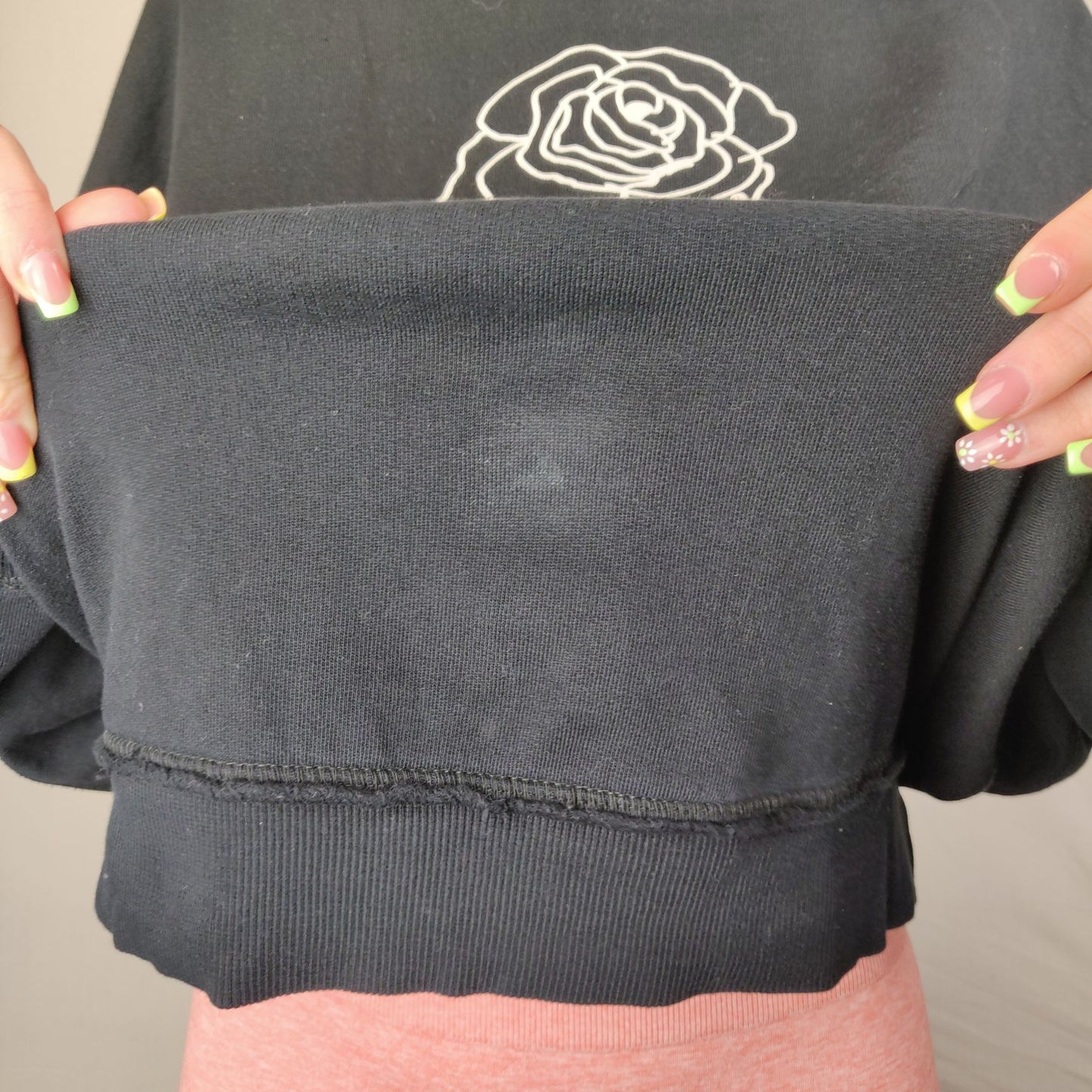 Diesel Black Sweatshirt Pullover Long Sleeve Women Size Medium/Large