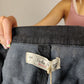 Sicko 19 Grey Basic Denim Jacket Long Sleeve Button Women Size Large