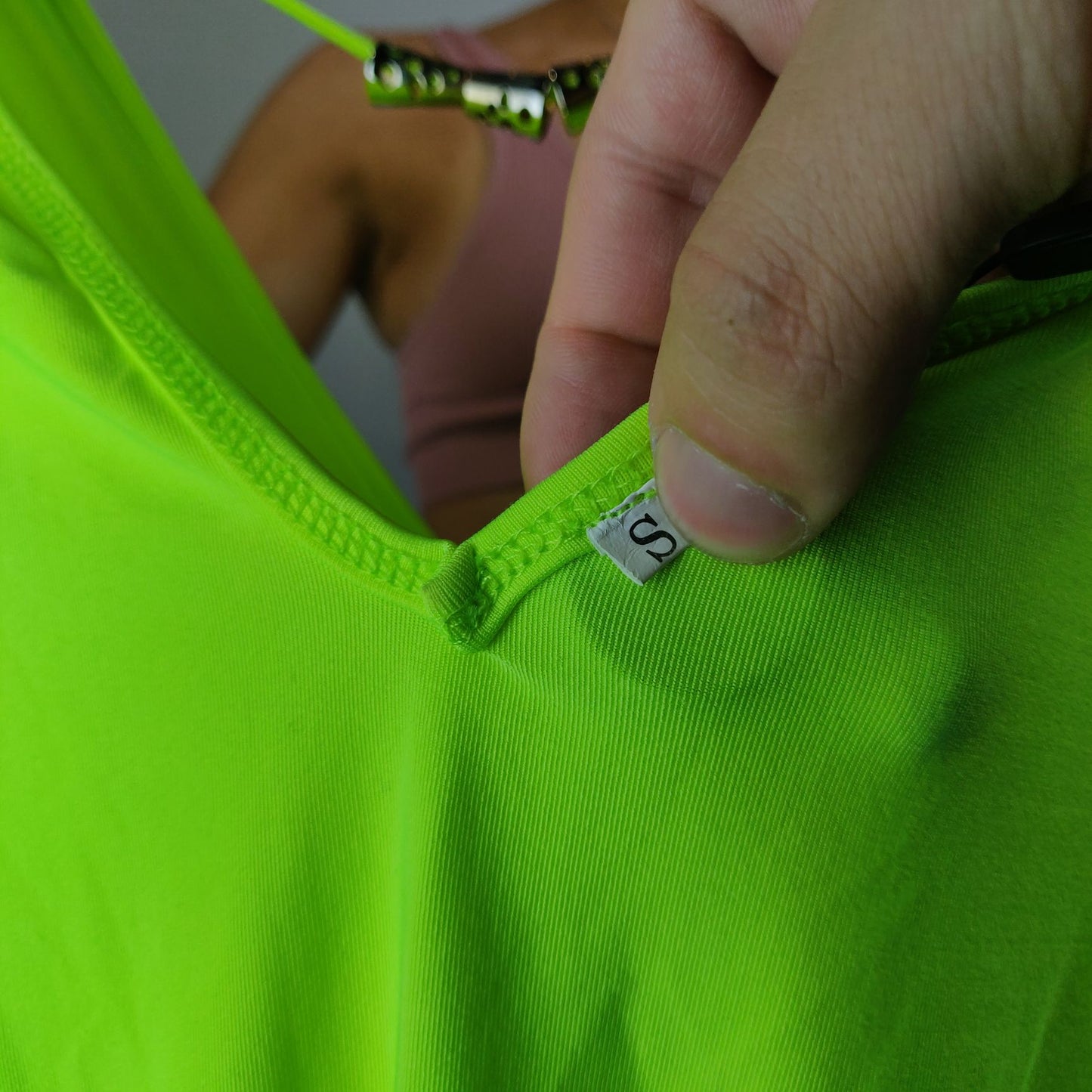 Green Dress Sleeveless Women Size Small