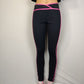 Kyogan Black Sports Leggings Women Size Medium
