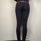 Kyogan Black Sports Leggings Women Size Medium