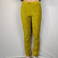 Uniqlo Yellow Strip Pants Women Size Medium
