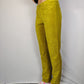 Uniqlo Yellow Strip Pants Women Size Medium