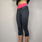 Energetics Black Pink Capri Leggings Women Size Small