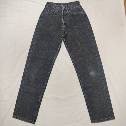 Levi Strauss Original Tapered Black Jeans Men Size W28/L32