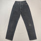 Levi Strauss Original Tapered Black Jeans Men Size W28/L32