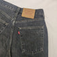 Levi Strauss Original Tapered Black Jeans Men Size W28/L32