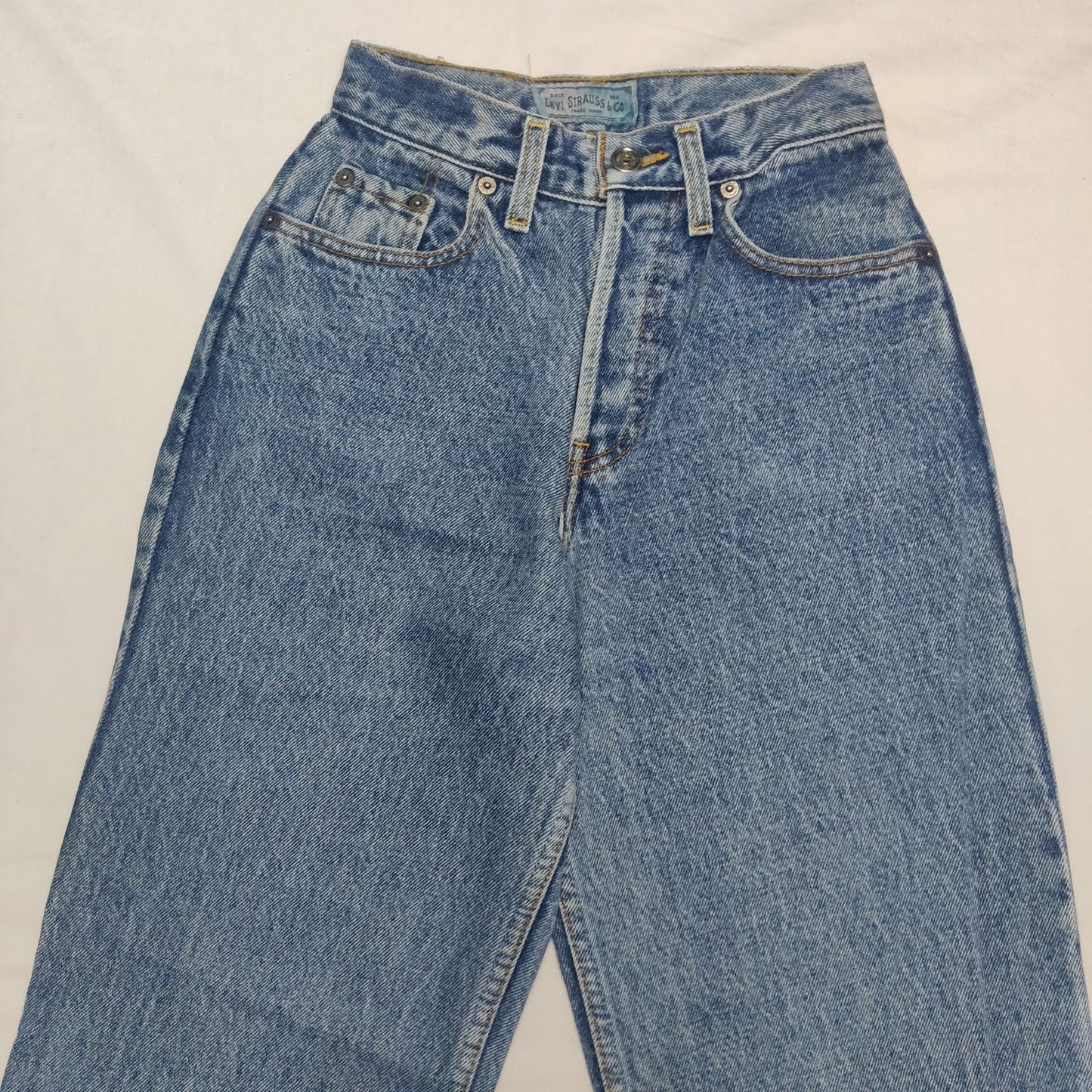 Levi Strauss 951 Vintage Blue Denim Jeans Women Size W24/L32