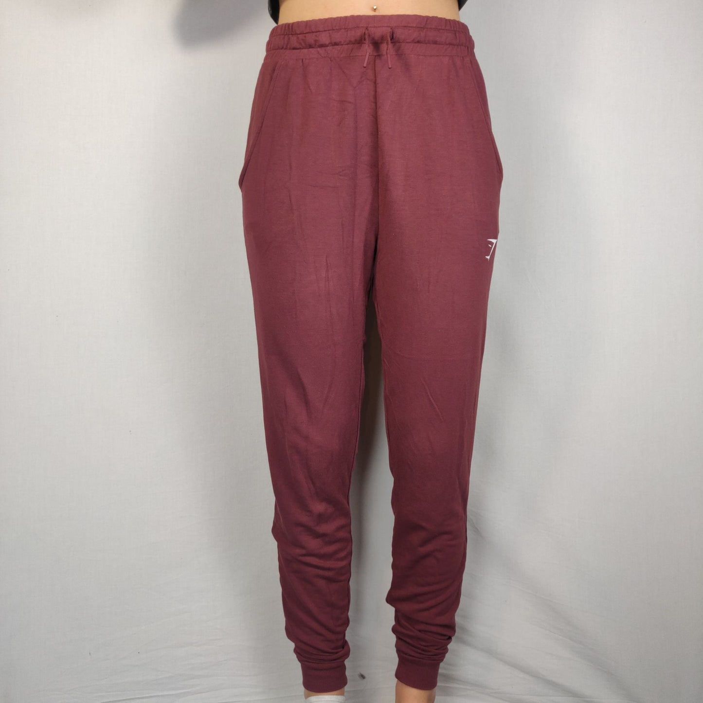 Gymshark Grenat Joggers Sweatpants Drawstring Women Size Small