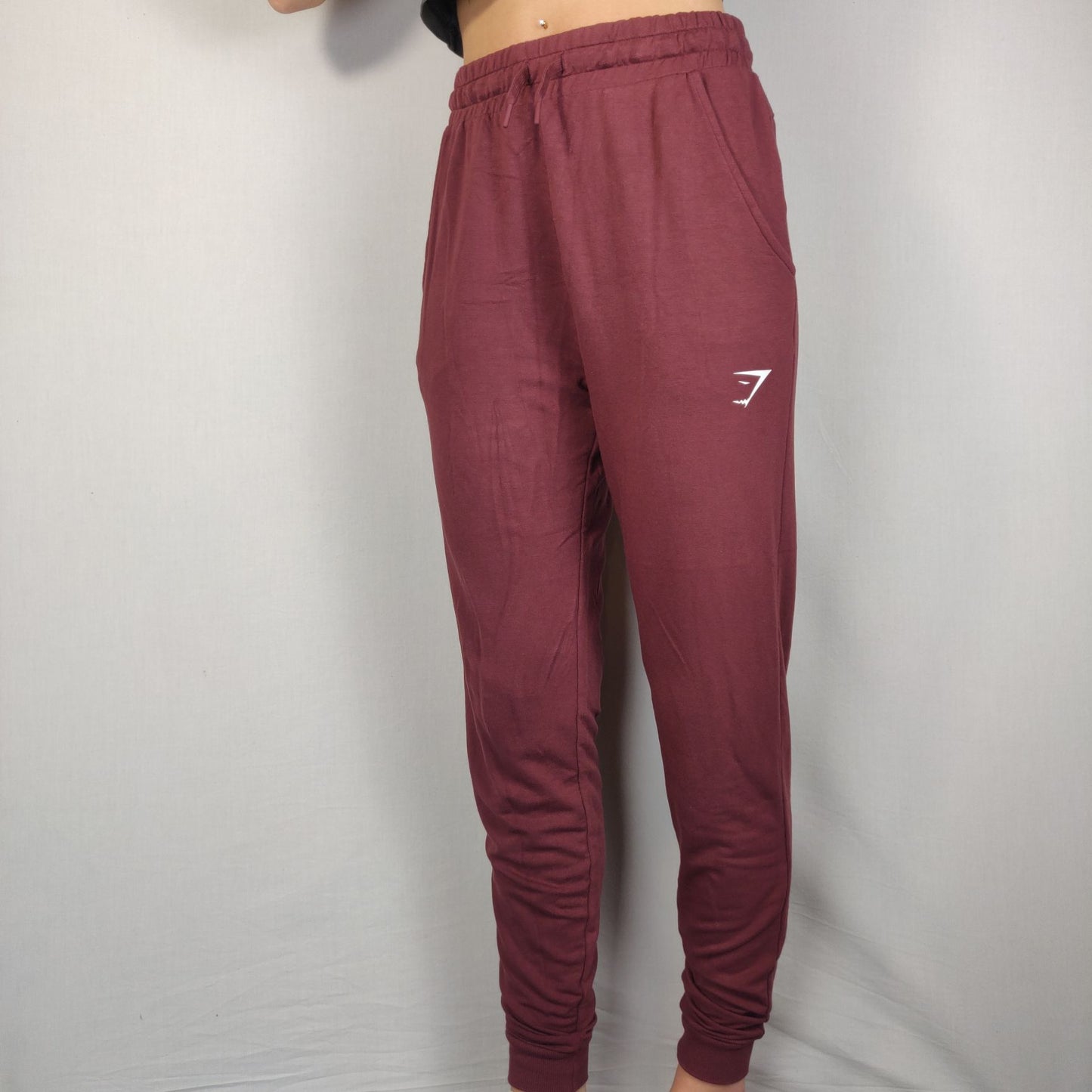 Gymshark Grenat Joggers Sweatpants Drawstring Women Size Small