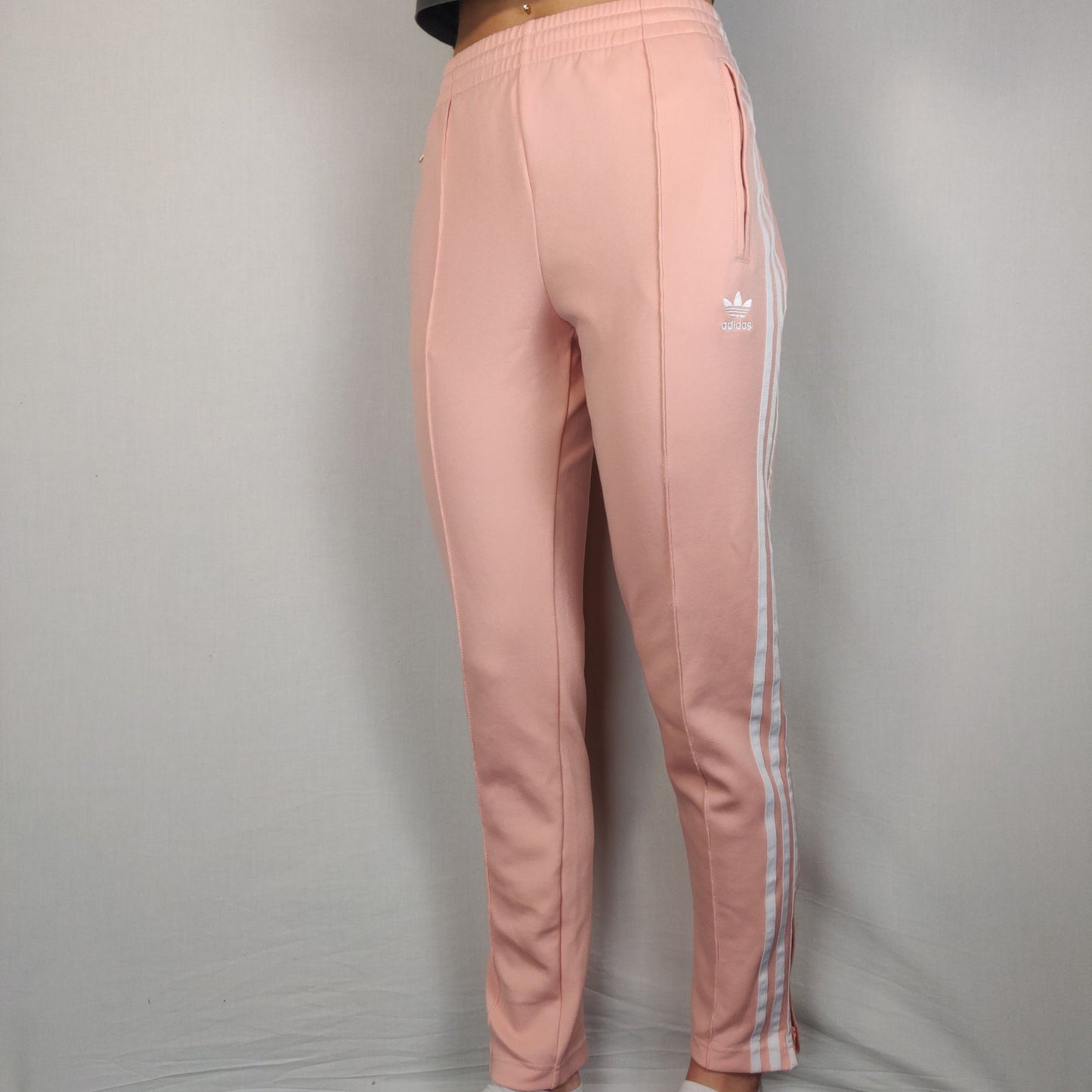 Adidas Originals Pink Joggers Track Pants Women Size UK 10
