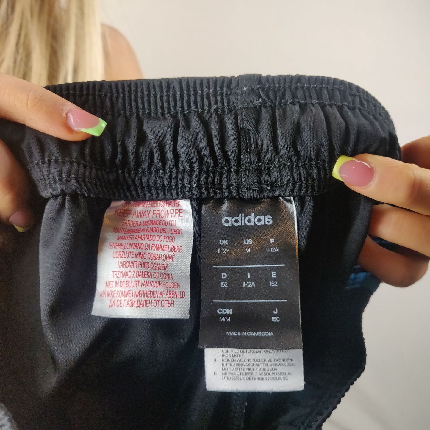 Adidas Climalite Black Activewear Shorts Boys 11-12 Years