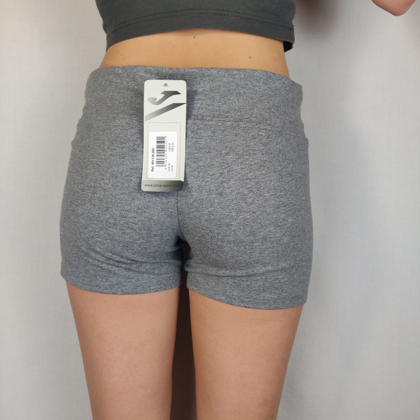 Joma Grey Sports Shorts Women Size Medium