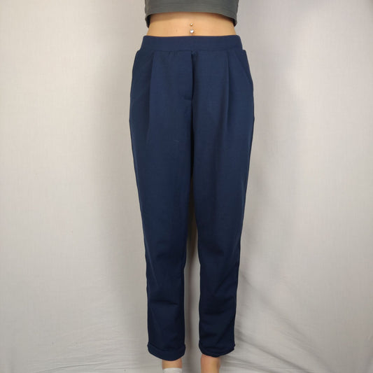 M&S Collection Navy Sweatpants Trousers Women Size UK 8