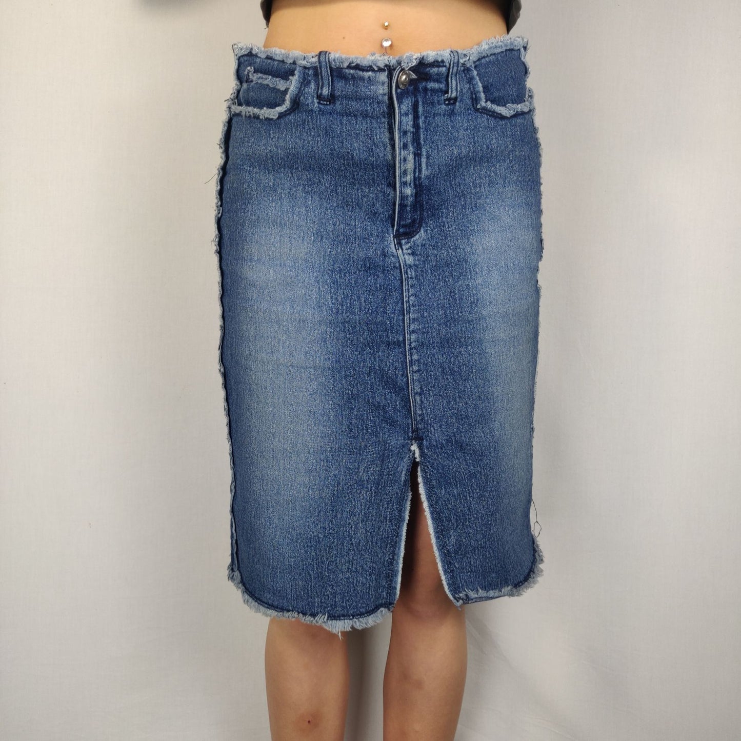 Younique Jeans Blue Jeans Skirt Women Size 11