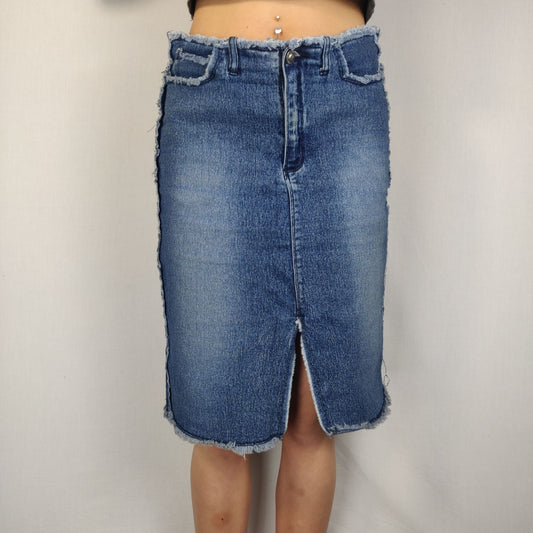 Younique Jeans Blue Jeans Skirt Women Size 11