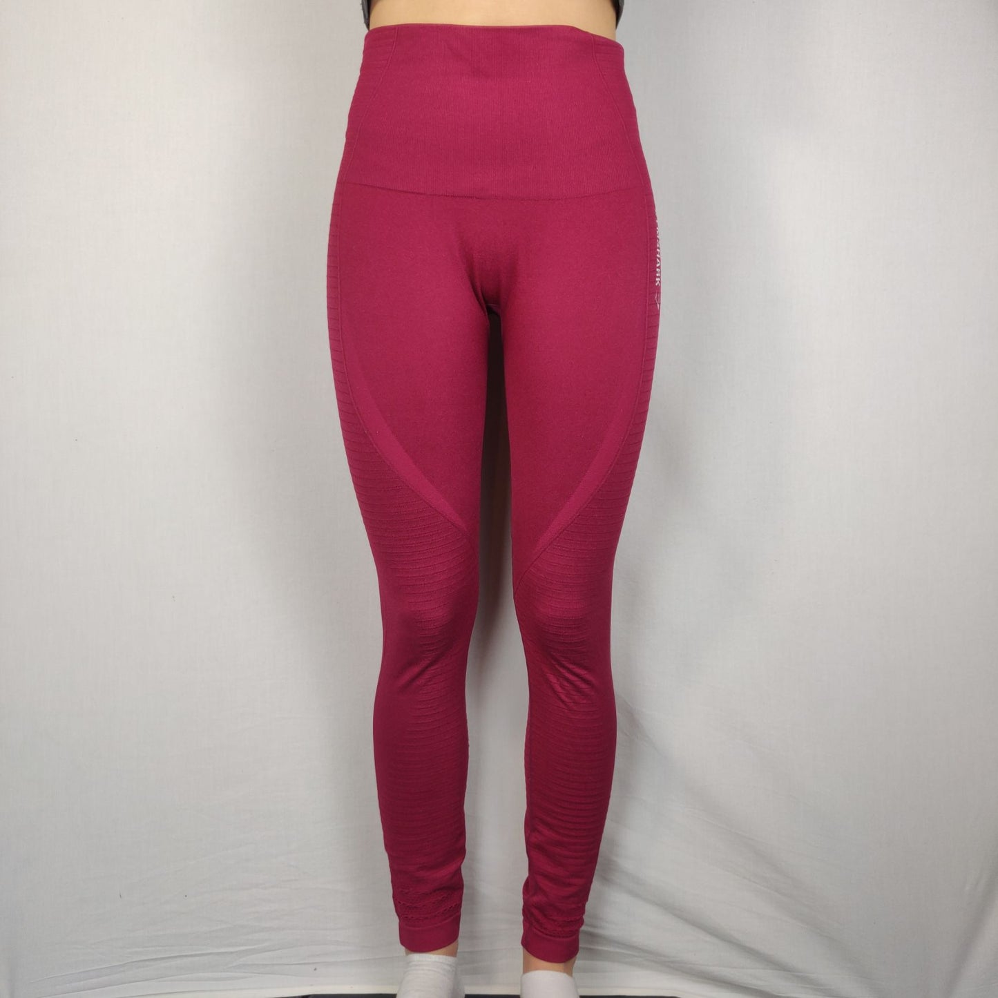 Gymshark Red High Waist Leggings Women Size Small