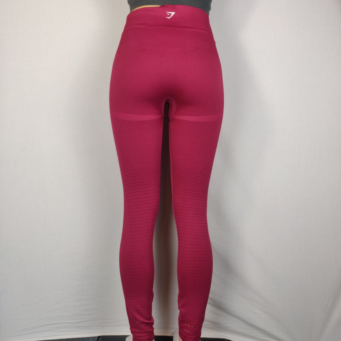 Gymshark Red High Waist Leggings Women Size Small