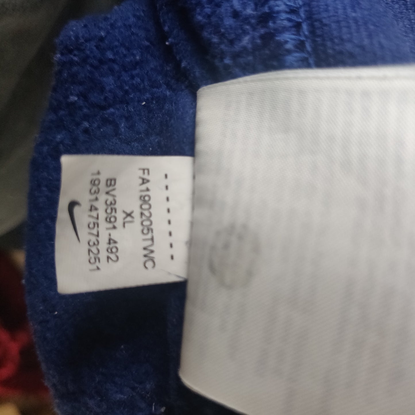 Nike Air Dark Blue Sweatshirt Boys Size XL