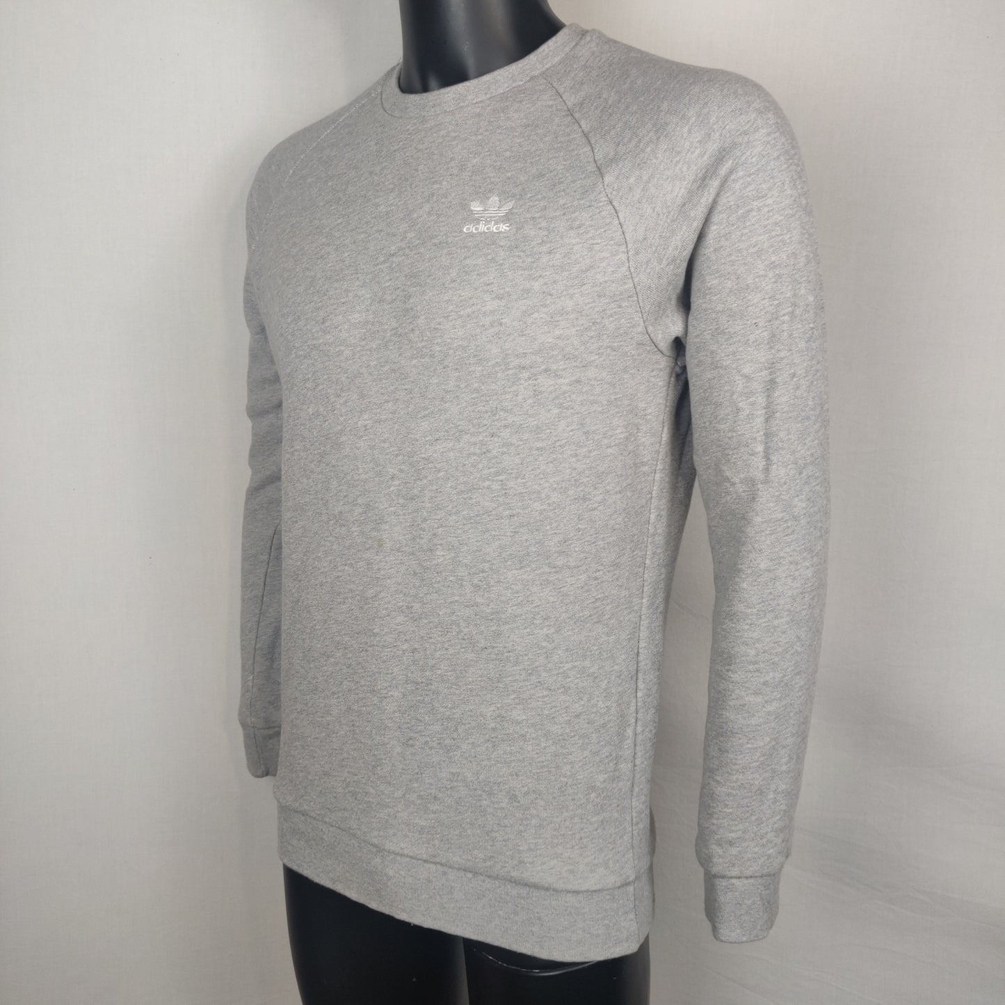 Adidas Grey Sweatshirt Men Size Small