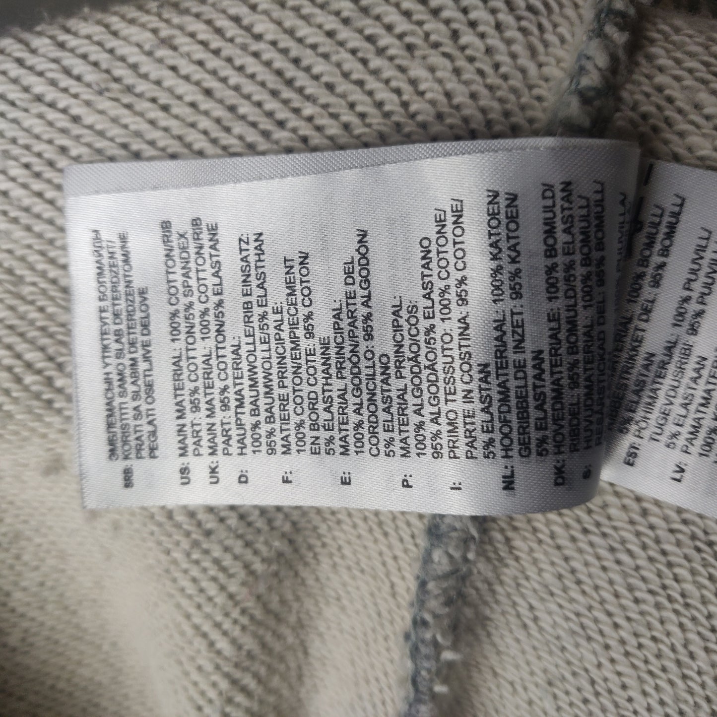 Adidas Grey Sweatshirt Men Size Small