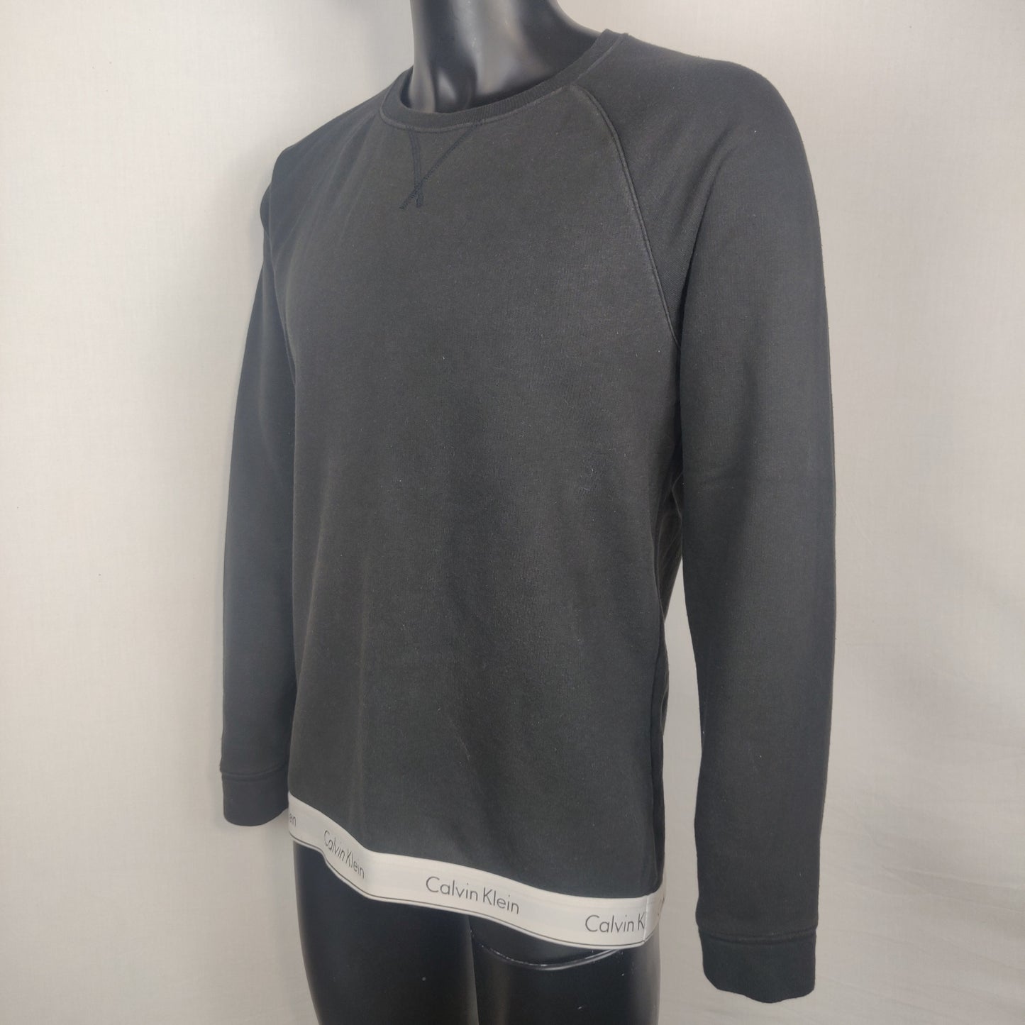 Calvin Klein Black Sweatshirt Men Size Medium