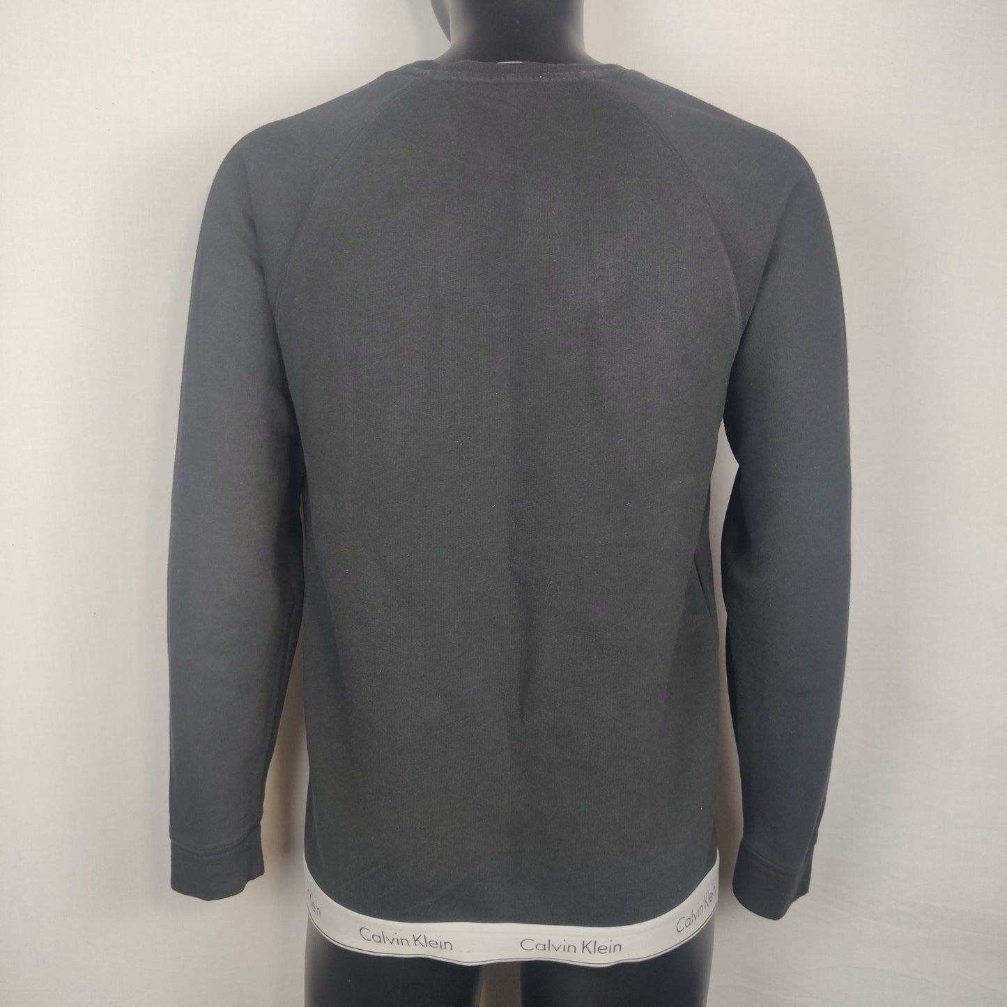 Calvin Klein Black Sweatshirt Men Size Medium