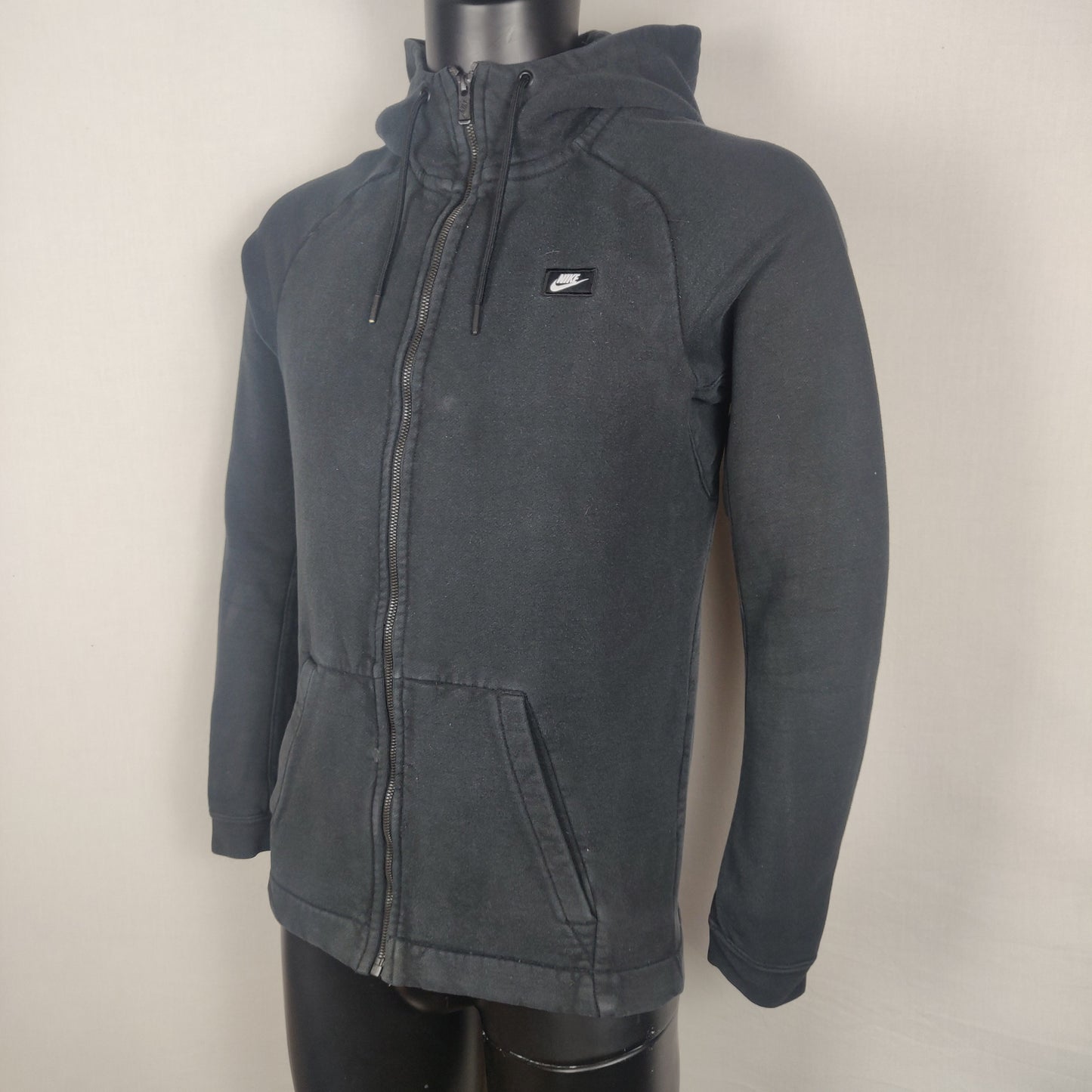 Nike Black Full Zip Hoodie Men Size Small