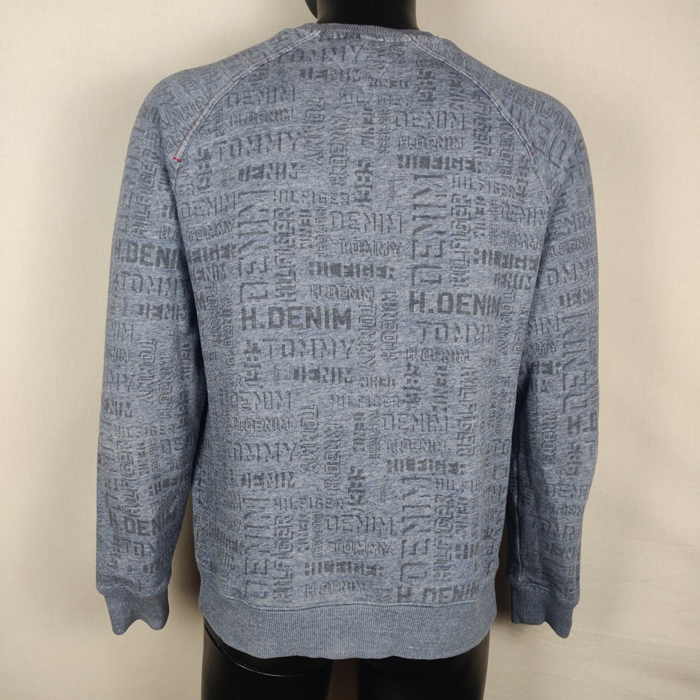 Tommy Hilfiger Blue Sweatshirt Men Size Medium