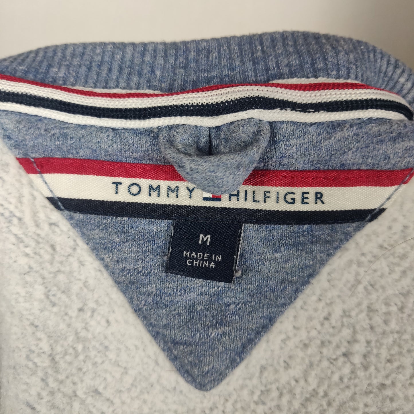 Tommy Hilfiger Blue Sweatshirt Men Size Medium