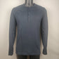 Camel Active Navy Long Sleeve Polo Shirt Men Size Medium