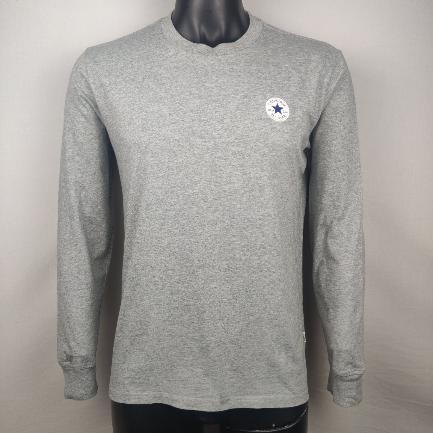 Converse Grey Classic Fit Sweatshirt Men Size Small