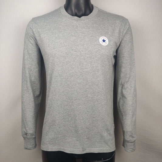 Converse Grey Classic Fit Sweatshirt Men Size Small
