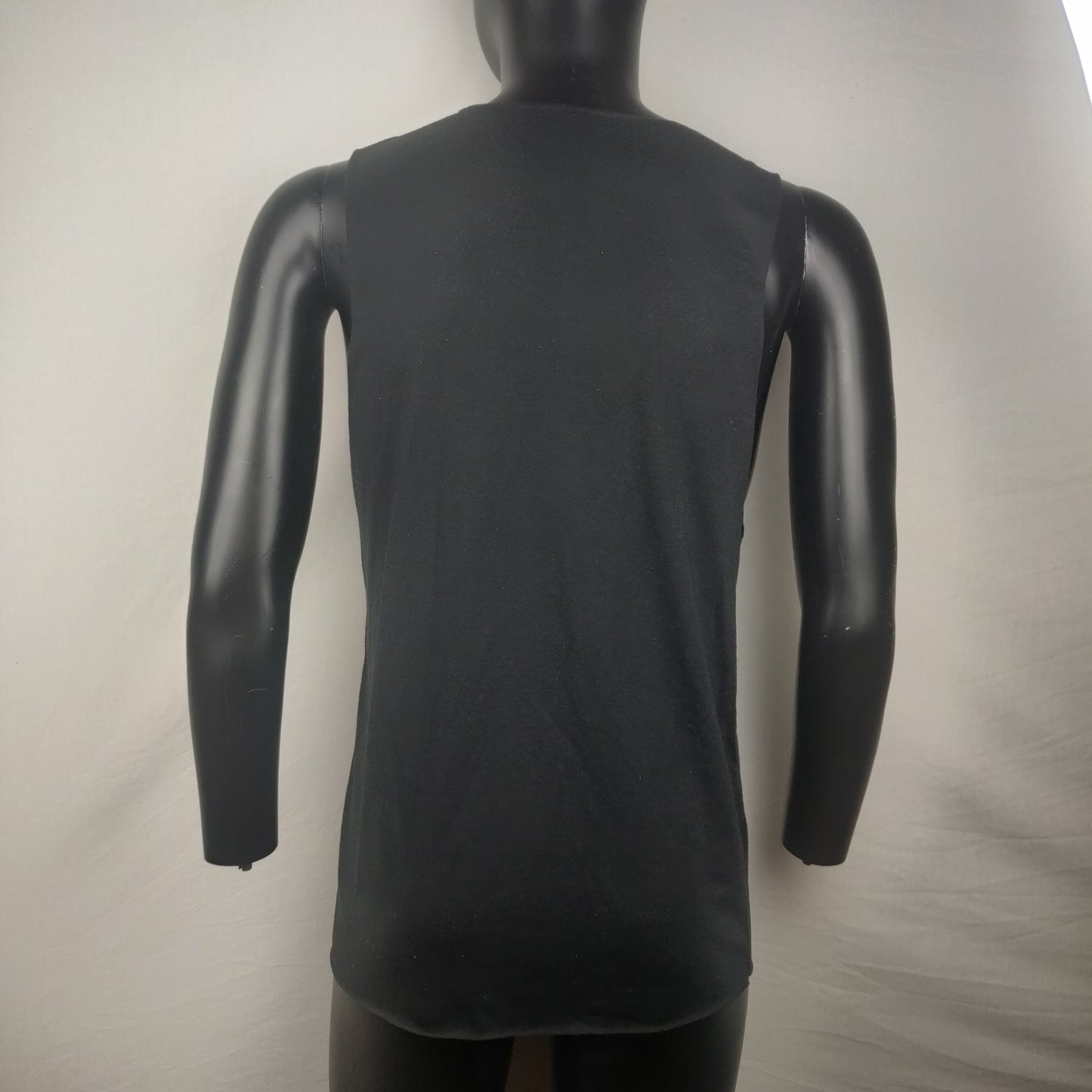 Mallorca Black Loose Tank Top Men Size Medium